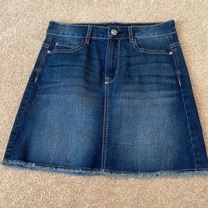 Wallflower size 0 denim skirt